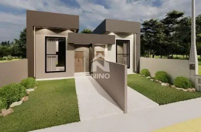 Casa com 3 dormitórios a venda, 70m² por r$ 389.000,00 - são vicente - gravatai/rs