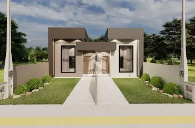 Casa com 3 dormitórios a venda, 70m² por r$ 389.000,00 - são vicente - gravatai/rs