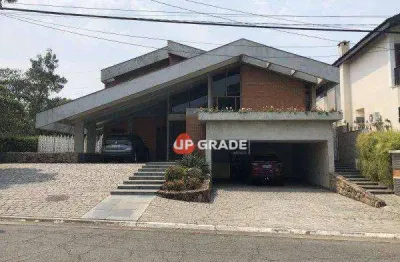 Casa com 4 dormitórios à venda, 535 m² por r$ 4.500.000,00 - alphaville residencial 5 - santana de parnaíba/sp