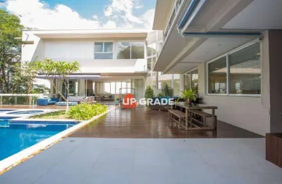 Casa com 4 dormitórios à venda, 747 m² por r$ 8.725.000,00 - tamboré 10 - santana de parnaíba/sp