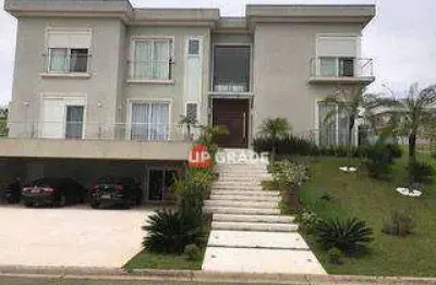 Casa com 5 dormitórios à venda, 690 m² por r$ 6.400.000,00 - gênesis 2 - santana de parnaíba/sp