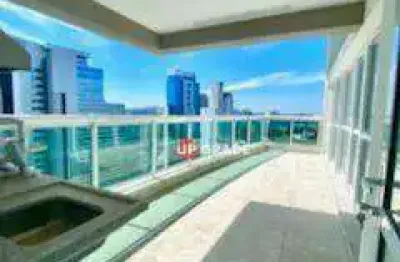 Apartamento com 4 dormitórios à venda, 338 m² por r$ 3.900.000,00 - edifício the lake - barueri/sp