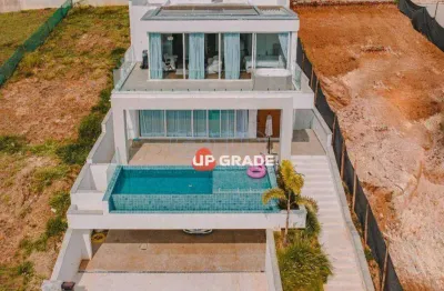 Casa com 4 dormitórios à venda, 490 m² por r$ 12.000.000,00 - gênesis 2 - santana de parnaíba/sp