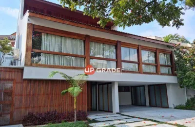 Casa com 4 dormitórios à venda, 548 m² por r$ 6.500.000,00 - alphaville residencial um - barueri/sp