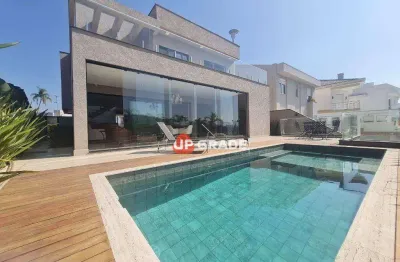 Casa com 4 dormitórios à venda, 450 m² por r$ 4.500.000,00 - gênesis 1 - santana de parnaíba/sp