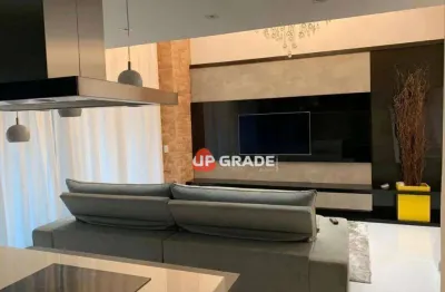 Apartamento duplex com 1 dormitório à venda, 80 m² por r$ 1.000.000 - trix tambor - santana de parnaíba/sp