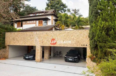 Casa com 4 dormitórios à venda, 704 m² por r$ 9.900.000,00 - alphaville residencial 10 - santana de parnaíba/sp