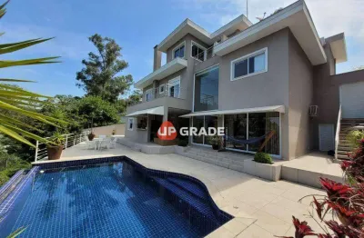 Casa com 4 dormitórios à venda, 561 m² por r$ 4.800.000,00 - gênesis 1 - santana de parnaíba/sp