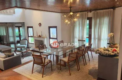 Casa com 4 dormitórios à venda, 400 m² por r$ 5.000.000 - alphaville 09 - santana de parnaíba/sp