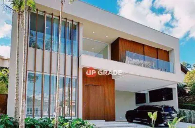 Casa com 5 dormitórios à venda, 600 m² por r$ 15.000.000,00 - alphaville residencial zero - santana de parnaíba/sp