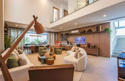 Casa com 4 dormitórios à venda, 390 m² por r$ 6.900.000,00 - tamboré 11 - santana de parnaíba/sp
