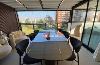 Apartamento com 2 dormitórios à venda, 126 m² por r$ 1.650.000,00 - edificio aruanã - barueri/sp