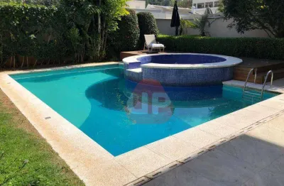 Casa com 4 dormitórios à venda, 450 m² por r$ 4.800.000,00 - residencial 18 do forte - santana de parnaíba/sp