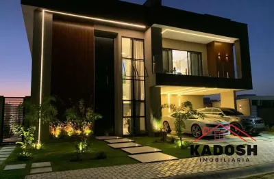 Linda casa para venda no condomínio fabergé residencial, localizado no privilegiado bairro do sim em feira de santana