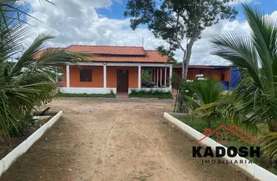Chácara à venda no centro de santanópolis-ba: 2 quartos, sala, 2 banheiros, 1 vaga de garagem, 4.500 m² de área total