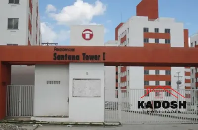 Apartamento para venda no condomínio santana tower localizado na fraga maia em  feira de santana