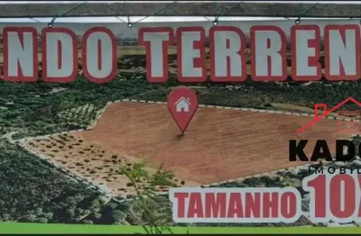 Lote de terreno disponivel para venda localizado no papagaio em feira de santana