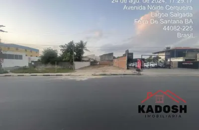 Terreno para locação localizado na noide cerqueira no bairro sim  em feira de  santana