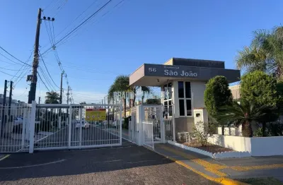 Casa semi mobiliada com 2 dormitórios, sala de estar e jantar integrada, cozinha e 1 banheiro no condomínio são joão em canoas