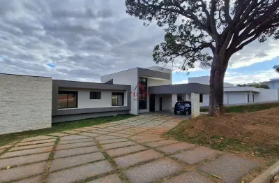 Casa em condomínio fechado com 4 quartos à venda na rua hum, 150, condomínio real mont ville, lagoa santa por r$ 2.190.000