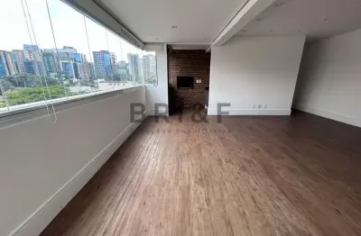 Apartamento para locação no brooklin, 3 dormitórios, 2 vagas, 119 m² .