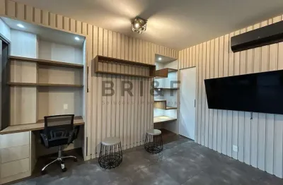 Apartamento para locação no brooklin - habitarte verde 41 m², 1 dorm, 1 vaga mobiliado - são paulo