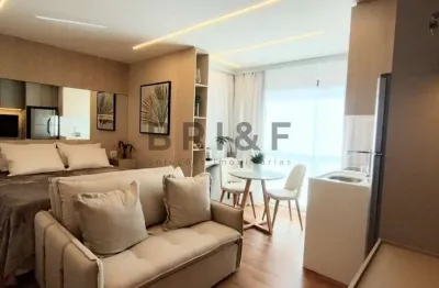 Apartamento studio mobiliado e equipado, lazer fantástico e toda mobilidade na vila nova conceição