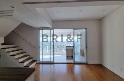 Apartamento duplex para locação com 2 dormitórios ( 2 suítes), 2 vagas, 108m² - campo belo - são pau
