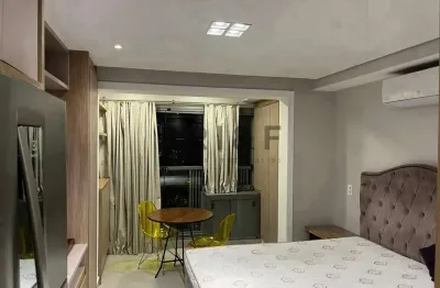 Apartamento studio para locação no alto da boa vista, 25 m² , suite, s/vaga.