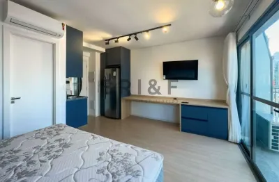 Apartamento studio com 1 dormitório, 27m²- vila nova conceição- são paulo