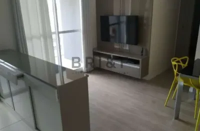 Apartamento para locação 55m², mobiliado, 2 quartos(1 suíte), varanda, 1 vaga. alto da boa vista.
