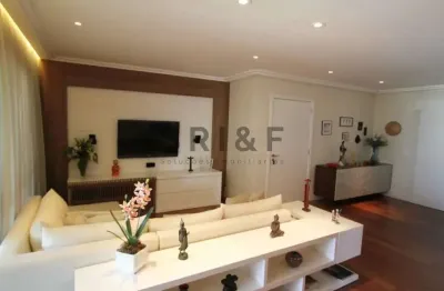 Apartamento a venda  e locação com 165m², 3 suítes e 3 vagas no campo belo