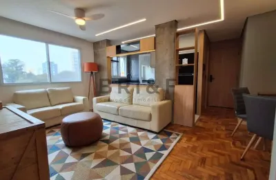 Apartamento para venda e locação 60m², 2 dormitórios, 1 vaga - brooklin - são paulo