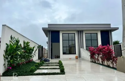 Casa nova com 3 suítes, pé direito alto, cozinha gourmet e piscina privativa no condomínio morada da praia em boraceia!