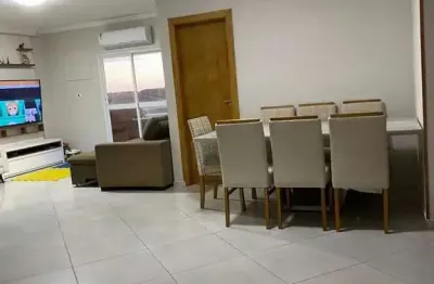 Apartamento alto padrão na vila tupi - praia grande com 3 dorms e 140m² de area util