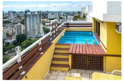 Cobertura à venda na graça, salvador-ba: 3 quartos, 2 suítes, 2 salas, 4 banheiros, 2 vagas de garagem, 256,87 m² de área.