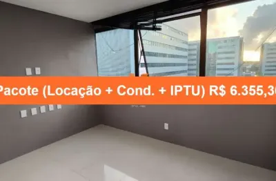 Excelente oportunidade de locação: sala comercial de 73m² na paralela, salvador-ba, com 2 salas, 1 banheiro e 2 vagas de garagem!