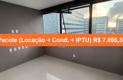 Excelente oportunidade de locação: sala comercial de 73m² na paralela, salvador-ba, com 2 salas, 1 banheiro e 2 vagas de garagem!
