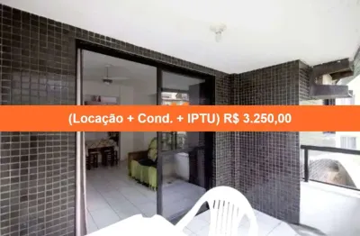 Quarto e sala -  50 m² - barra - mobiliado - nascente - área de serviço - 1 vaga de garagem