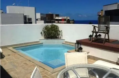 Venda de cobertura de luxo no rio vermelho, salvador-ba: 3 quartos, 1 suíte, 2 salas, 4 banheiros, 3 vagas, 240m²!