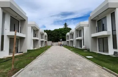 Casa em condomínio de luxo em abrantes, camaçari-ba! 4 quartos, 4 suítes, 2 salas, 5 banheiros, 1 vaga, 123,82m².