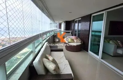 Imperdível oportunidade: apartamento de luxo com 4 quartos e 4 suítes em patamares, salvador-ba!
