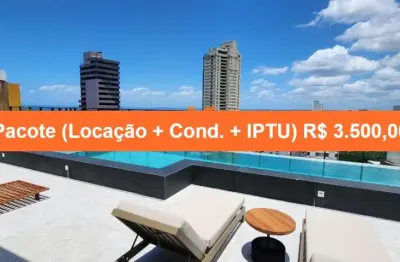 Apartamento para locação em salvador-ba, bairro vitória: 1 quarto, 1 sala, 1 banheiro, 1 vaga de garagem, 32m². venha conferir!