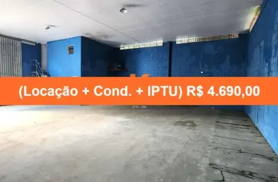 Galpão comercial para locação em salvador-ba, bairro águas claras: 3 salas, 2 banheiros, 200m² de área. venha conferir!