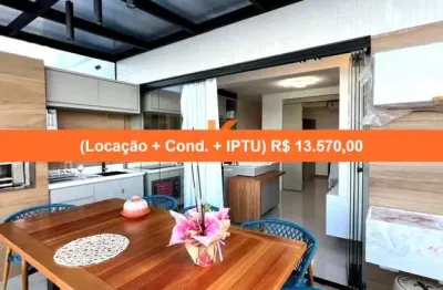 Apartamento para locação na barra, salvador-ba: 2 quartos, 1 suíte, 1 sala, 2 banheiros, 2 vagas de garagem, 75m².