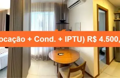 Apartamento elegante e bem localizado na barra, salvador-ba: 1 quarto, 1 sala, 1 banheiro, 1 vaga e 26m² de elegância.
