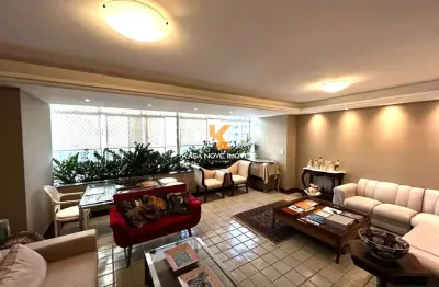 Apartamento de luxo na graça: 4 quartos, 3 suítes, 2 salas, 4 banheiros, 2 vagas, 187m² - salvador-ba