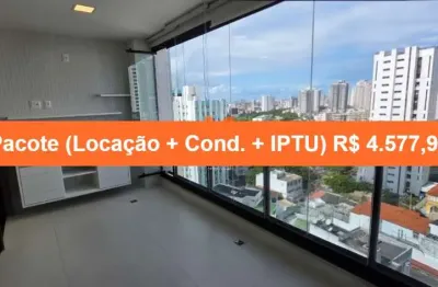 Apartamento para locação na graça em salvador-ba: 1 quarto, 1 suíte, 1 sala, 1 banheiro, 1 vaga e 50,51 m² de área.