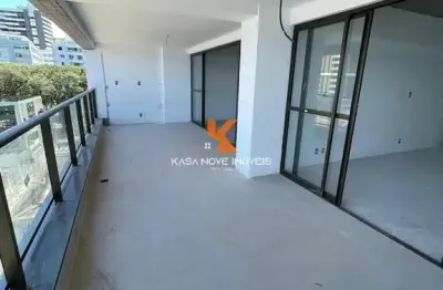 Apartamento de luxo na barra, salvador-ba: 3 quartos, 3 suítes, 2 salas, 5 banheiros, 2 vagas de garagem - 155,62m².