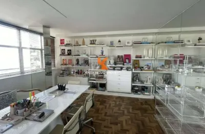 Sala comercial de alto padrão no comércio de salvador-ba: 5 salas, 2 banheiros, 2 vagas de garagem - 284m².